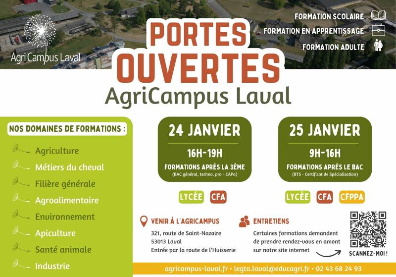 Portes Ouvertes AgriCampus Laval