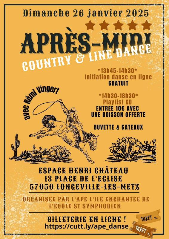 Après-Midi Country & Line Dance