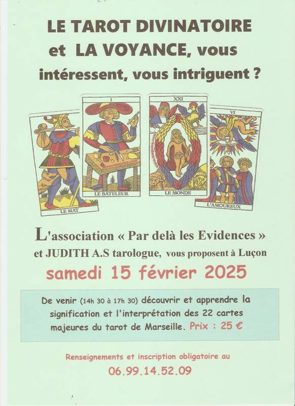 Atelier Tarot divinatoire