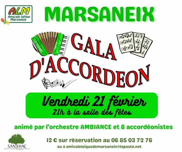 gala d'accordéon de Marsaneix