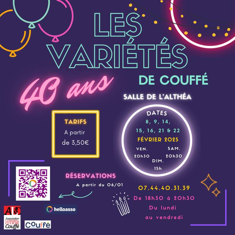 40e anniversaire des Variétés de Couffé