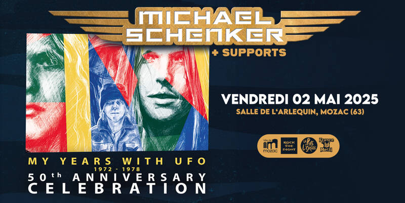 MICHAEL SCHENKER - MY YEARS WITH UFO TOUR 2025