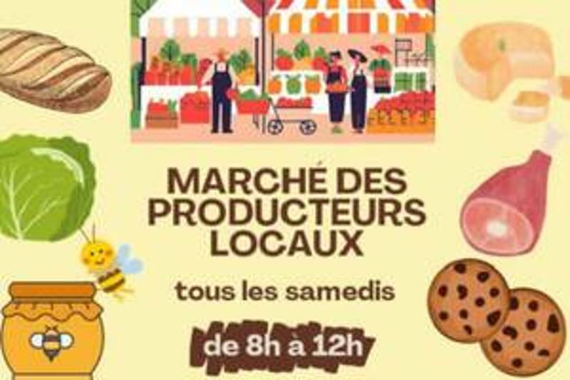 Marché des producteurs à MORLAAS.