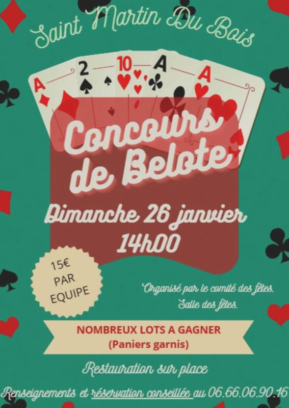 Concours de belote