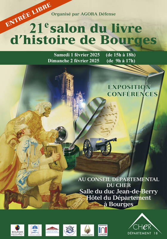 21ème Salon du livre d'histoire de Bourges