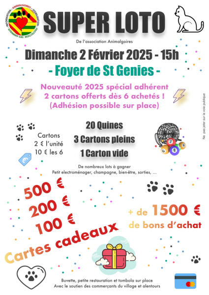 Super Loto Traditionnel d'Animalgoirès