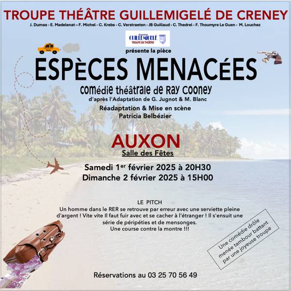 Théâtre - Espèces menacées