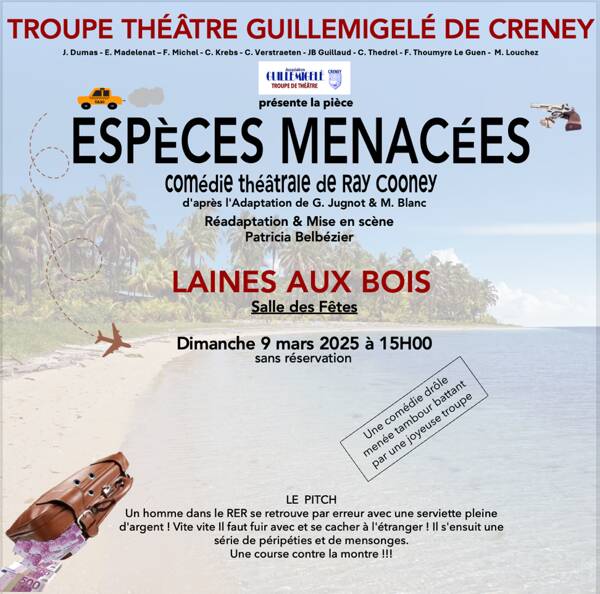 Théâtre - Espèces menacées