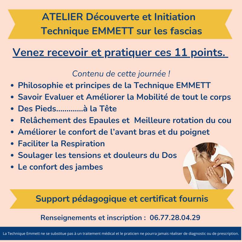 Initiation et découverte de la Technique Emmett