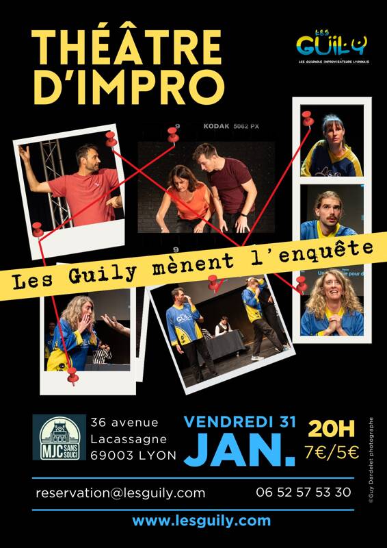 Spectacle d'improvisation - Les Guily mènent l'enquête