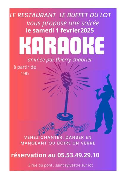 soirée KARAOKE