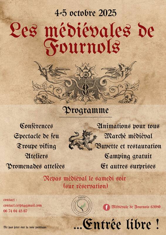 Les medievales de Fournols