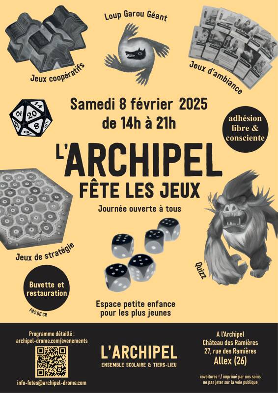 L’Archipel Fête les Jeux 2025