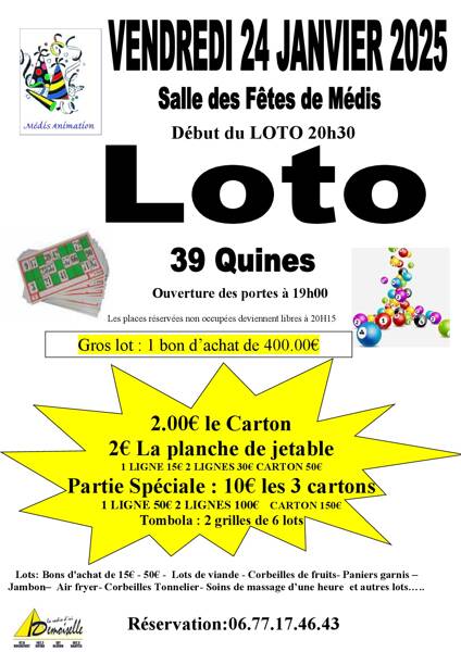 loto de Médis Animation