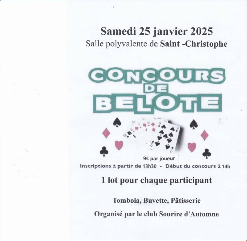 concours de belote