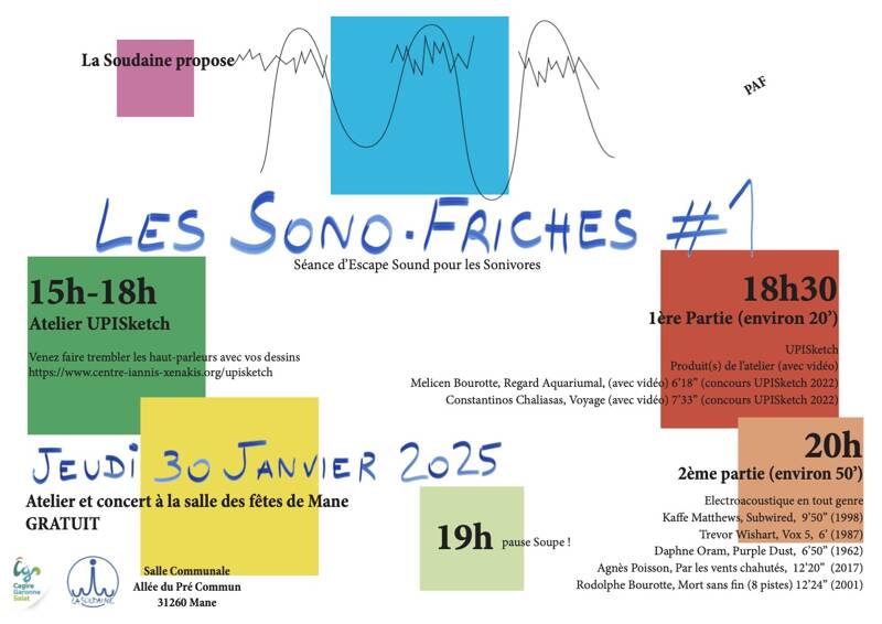 Les Sono-Friches #1 : Atelier et concert