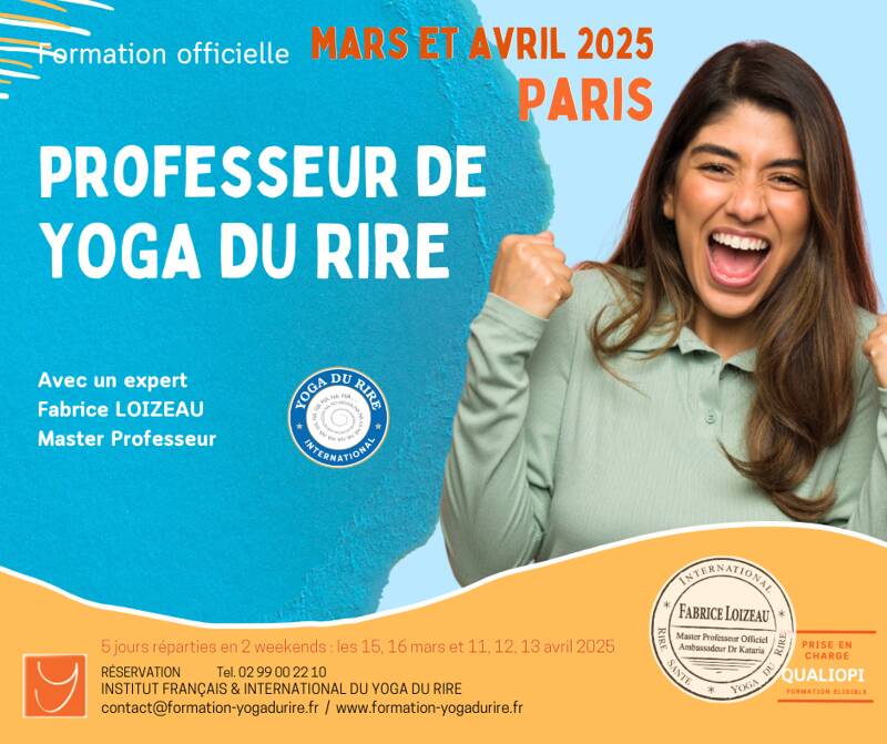 Devenez Professeur de Yoga du rire !