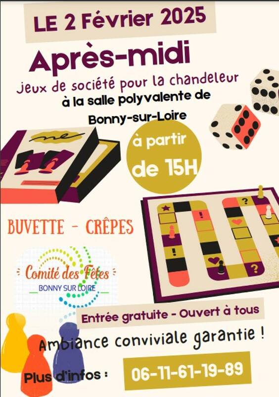 Fêtez la Chandeleur autour d'un Après-Midi Jeux de Sociétés