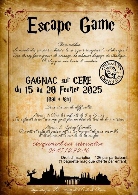 Escape game éphémère II