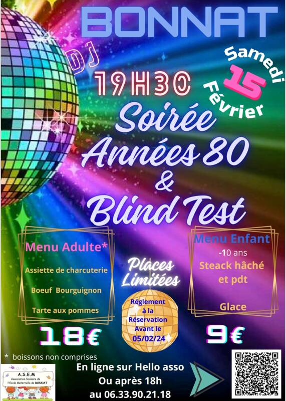 Soirée années 80