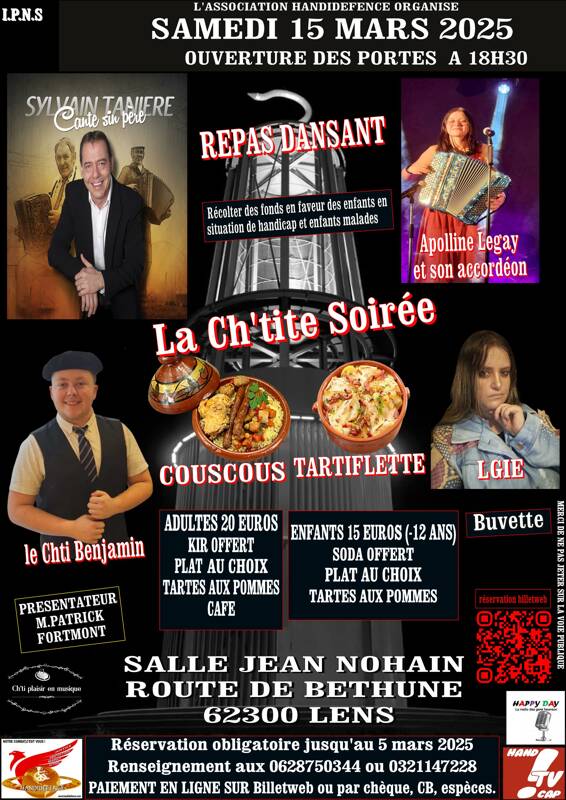 LA CH'TITE SOIRÉE - REPAS DANSANT