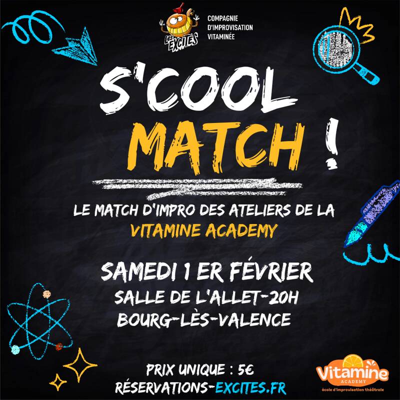 S'COOL MATCH - Match d'improvisation