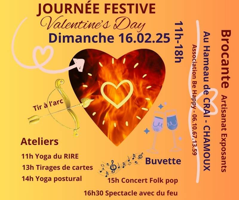 Journée festive Valentine's Day