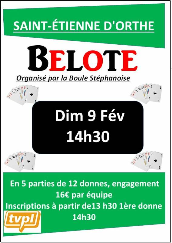 CONCOURS DE BELOTE