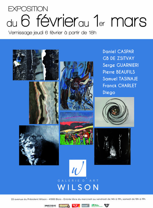 Février 2025 à la Galerie d’Art Wilson, Blois