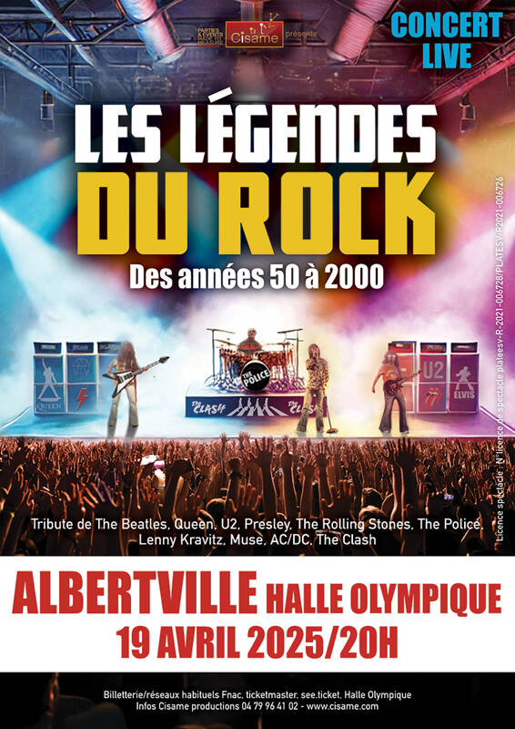 Les légendes du rock