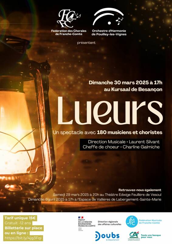 LUEURS - Spectacle avec 180 musiciens et choristes