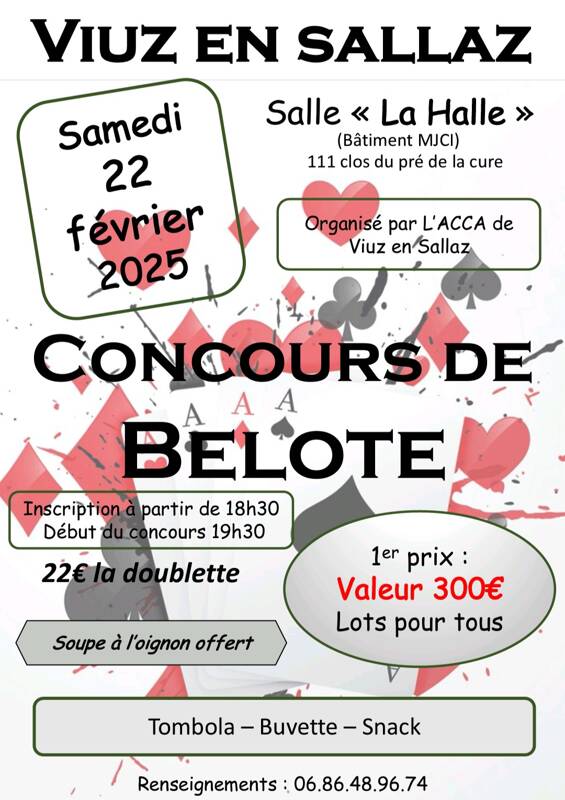 Concours de Belote