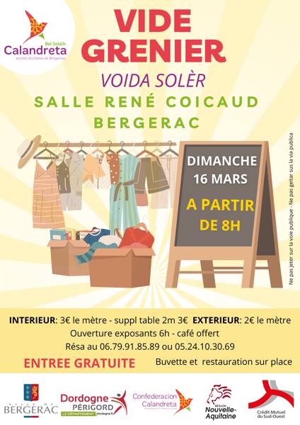 Vide-grenier Salle René Coicaud