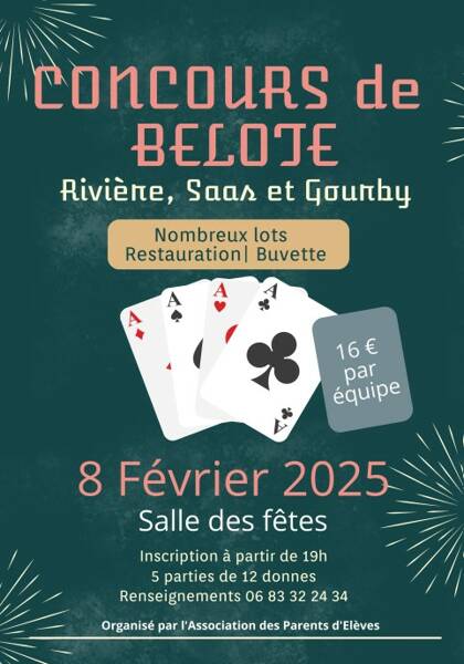 Concours de belote