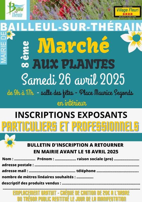 8ème Marché aux plantes