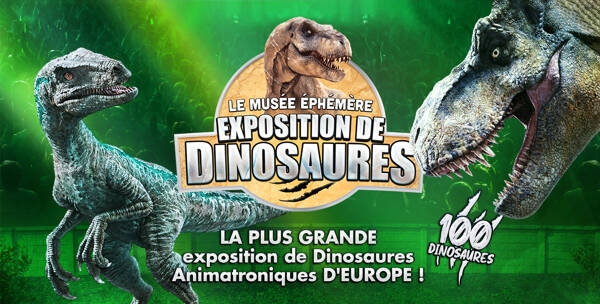 Le Musée Éphémère® des dinosaures - Tour 2025