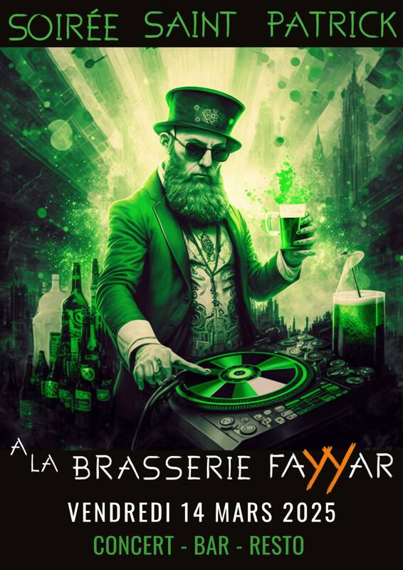 Saint Patrick brasserie Fayyar