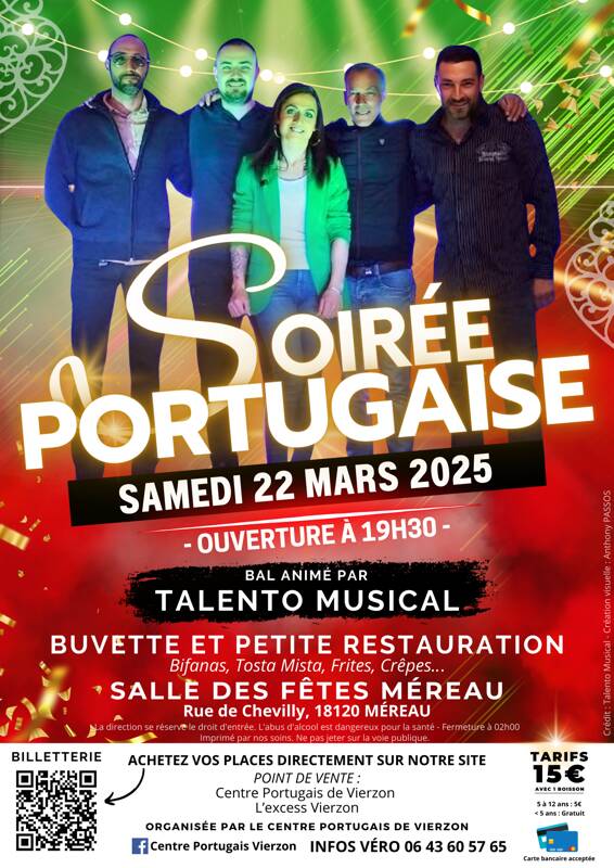 SOIRÉE PORTUGAISE TALENTO MUSICAL