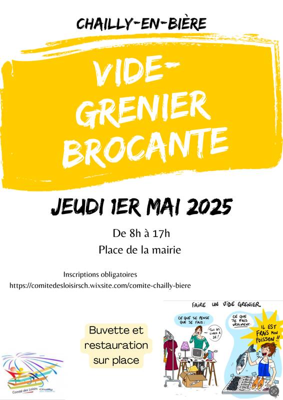 BROCANTE VIDE GRENIER 1ER MAI