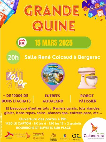 QUINE Calandreta - Salle René Coicaud