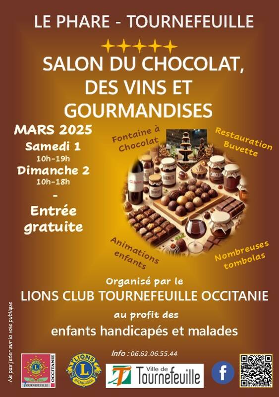 Salon duChocolat, Vins et Gourmandises