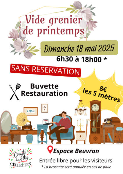 Vide grenier de Printemps