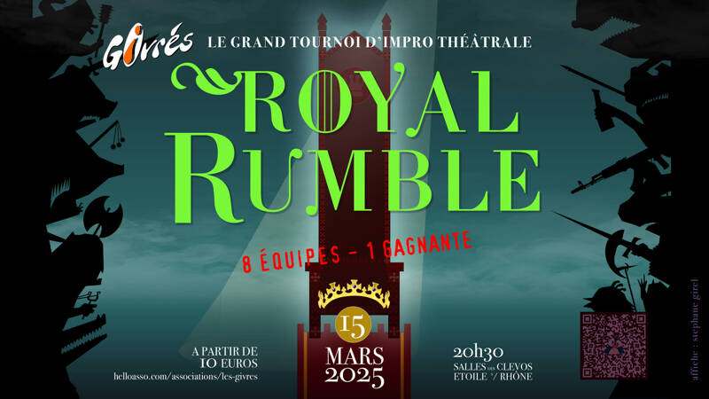 Le Royal Rumble des Givrés - Théâtre d'impro