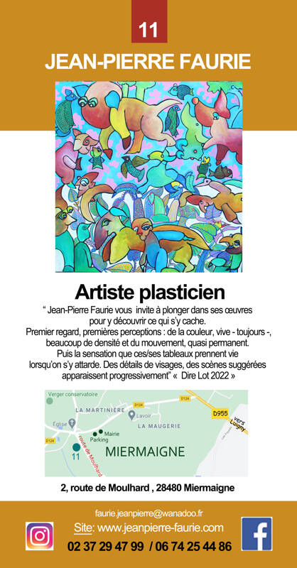 L'artiste plasticien Jean-Pierre Faurie ouvre son atelier