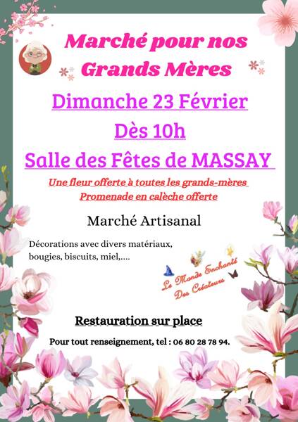 Marché pour nos Grands Mères 