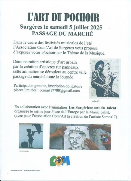 L'Art du Pochoir à Surgères 