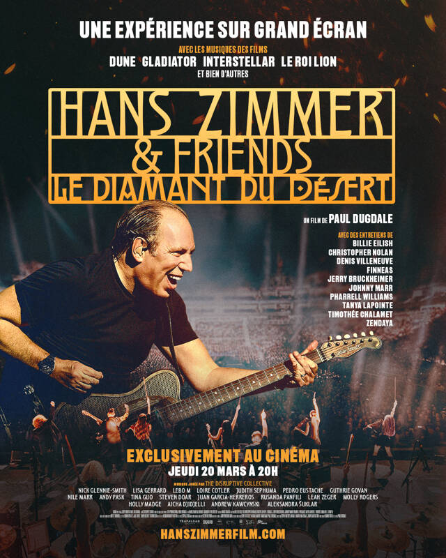 HANS ZIMMER & FRIENDS : LE DIAMANT DU DESERT