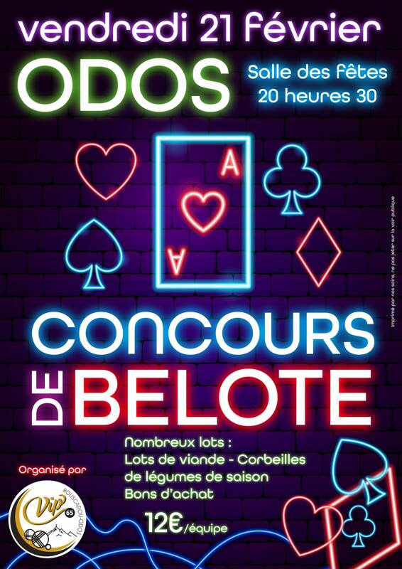 Concours de belote