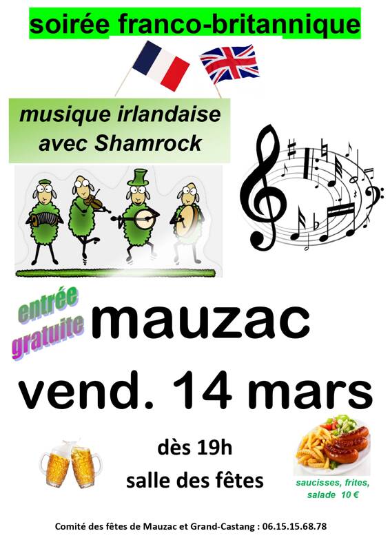 Soirée musicale et amicale !