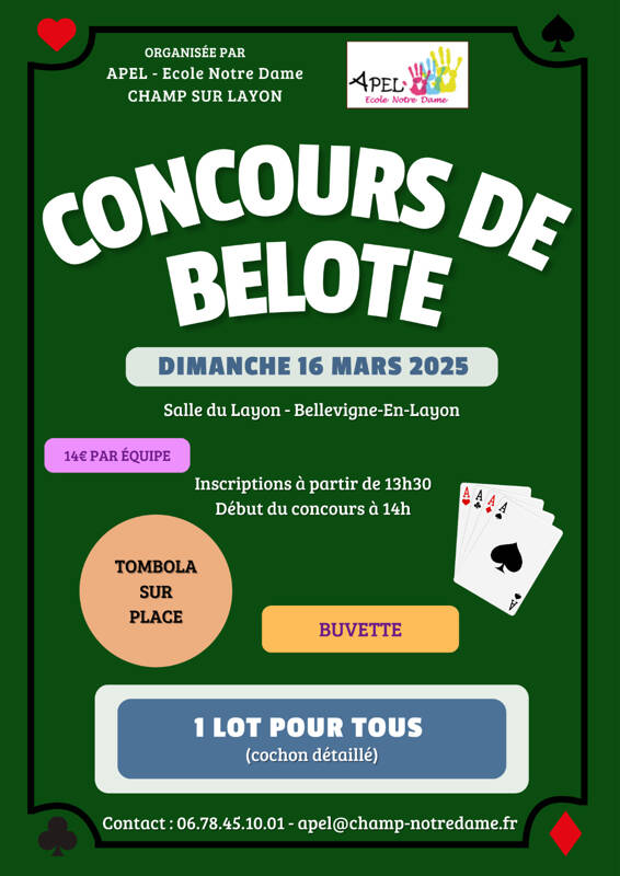 Concours de Belote